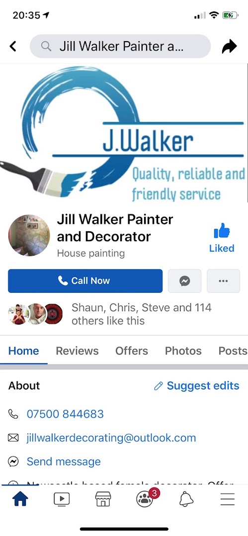 Jill Walker painter and decorator — Photos 1